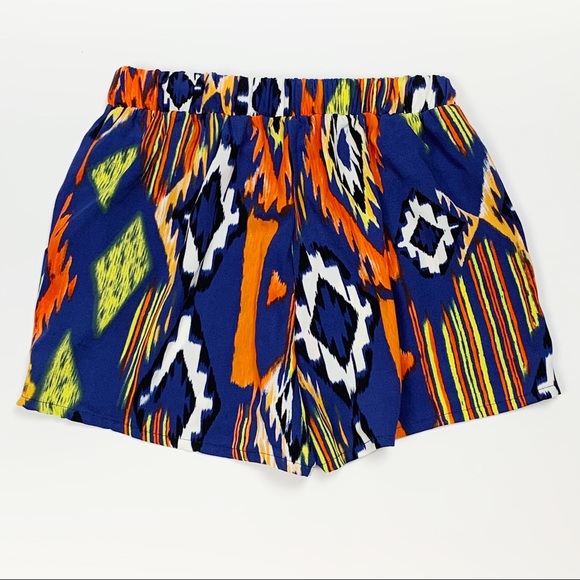 NWT Tribal Print High Waisted Shorts - Picture 4 of 4